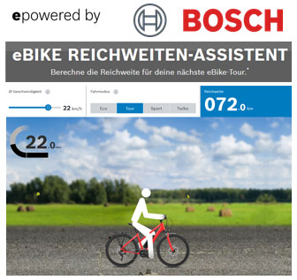 Bosch eBike Reichweiten-Assistent